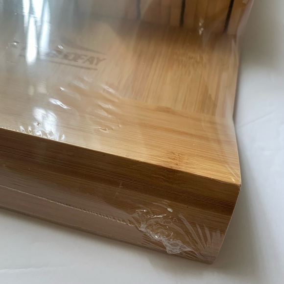 Budfay KNIFE BLOCK BAMBOO 12 KNIVES IN DRAW😍 - Picture 5 of 5